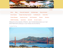 Tablet Screenshot of michelhairbeautybiz.com